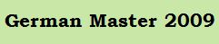 German_Master_2009