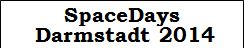 SpaceDays_Darmstadt_2014